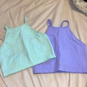 Forever 21 crop Tanks